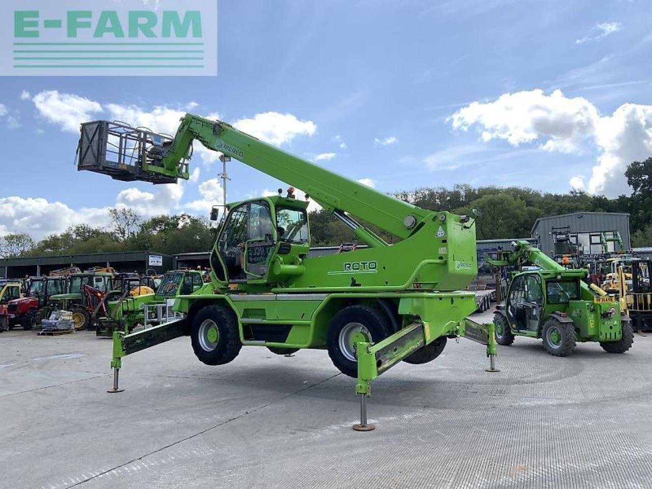 Teleskoplader typu Merlo roto 40.30 telehandler (st24275), Gebrauchtmaschine v SHAFTESBURY (Obrázek 17)