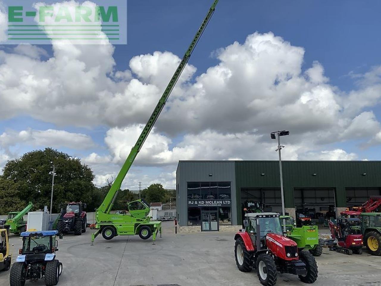 Teleskoplader typu Merlo roto 40.30 telehandler (st24275), Gebrauchtmaschine v SHAFTESBURY (Obrázek 18)
