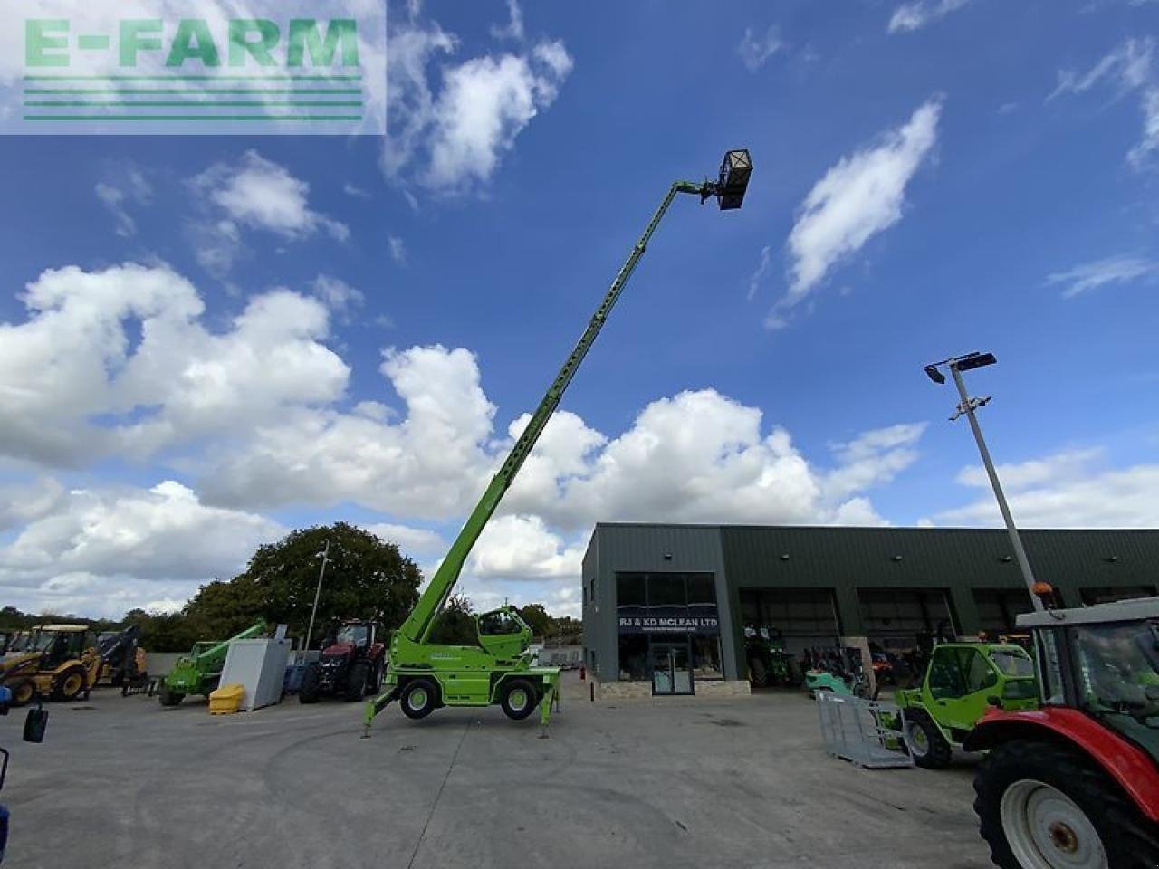 Teleskoplader typu Merlo roto 40.30 telehandler (st24275), Gebrauchtmaschine v SHAFTESBURY (Obrázek 20)
