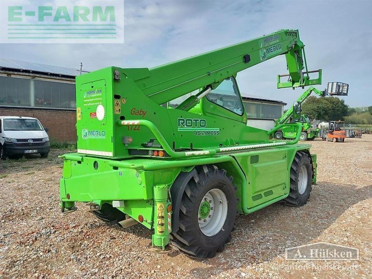 Teleskoplader tipa Merlo roto 45.21 mcss, Gebrauchtmaschine u ROSENDAHL (Slika 7)