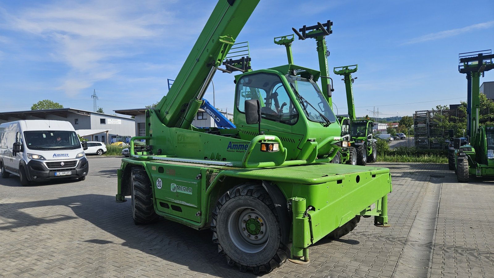 Teleskoplader typu Merlo Roto 45.21 MCSS, Gebrauchtmaschine v Altheim (Obrázek 5)