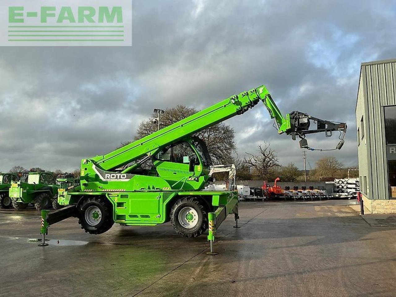 Teleskoplader del tipo Merlo roto 50.21 s plus telehandler (st25695), Gebrauchtmaschine en SHAFTESBURY (Imagen 13)