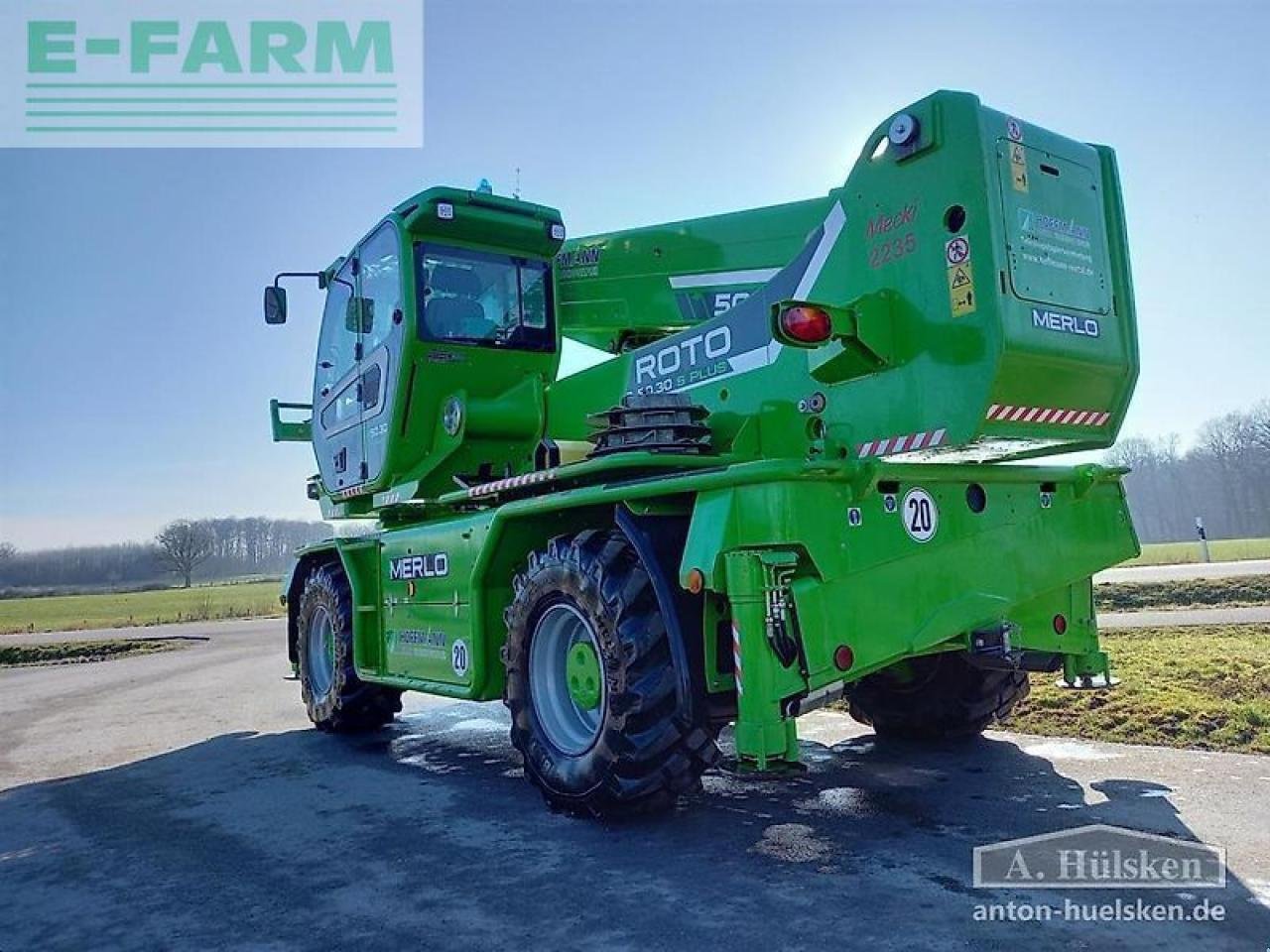 Teleskoplader типа Merlo roto 50.30 s plus, Gebrauchtmaschine в ROSENDAHL (Фотография 7)