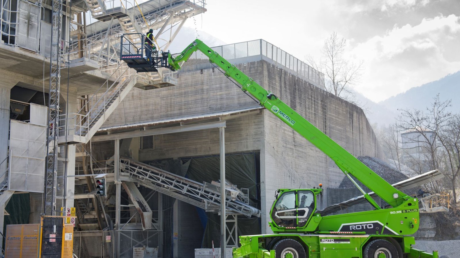 Teleskoplader typu Merlo Roto 50.35 Rotor 50.35, Gebrauchtmaschine v Ribe (Obrázek 3)