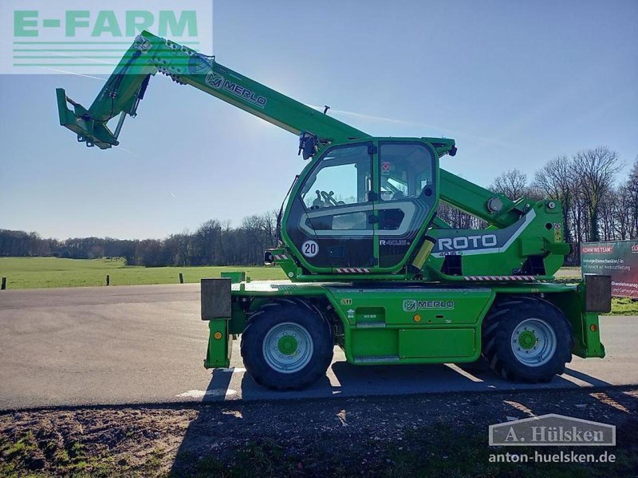 Teleskoplader of the type Merlo roto r40.16 s, Gebrauchtmaschine in ROSENDAHL (Picture 7)