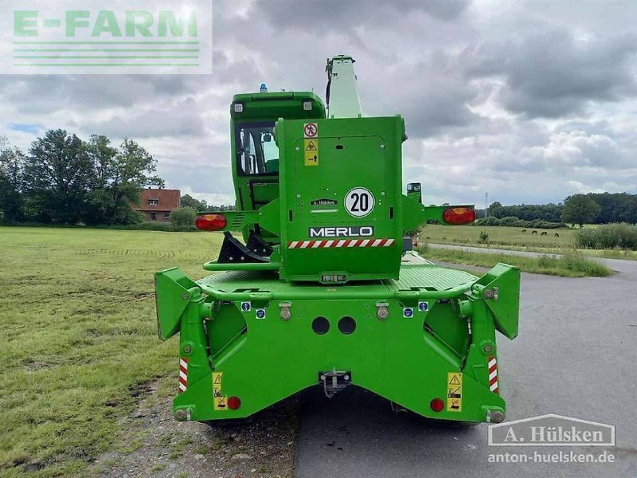 Teleskoplader Türe ait Merlo roto r40.16s, Gebrauchtmaschine içinde ROSENDAHL (resim 8)