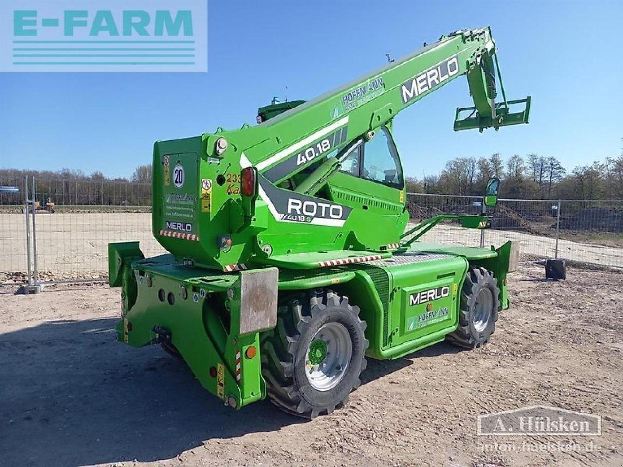 Teleskoplader of the type Merlo roto r40.18s, Gebrauchtmaschine in ROSENDAHL (Picture 7)