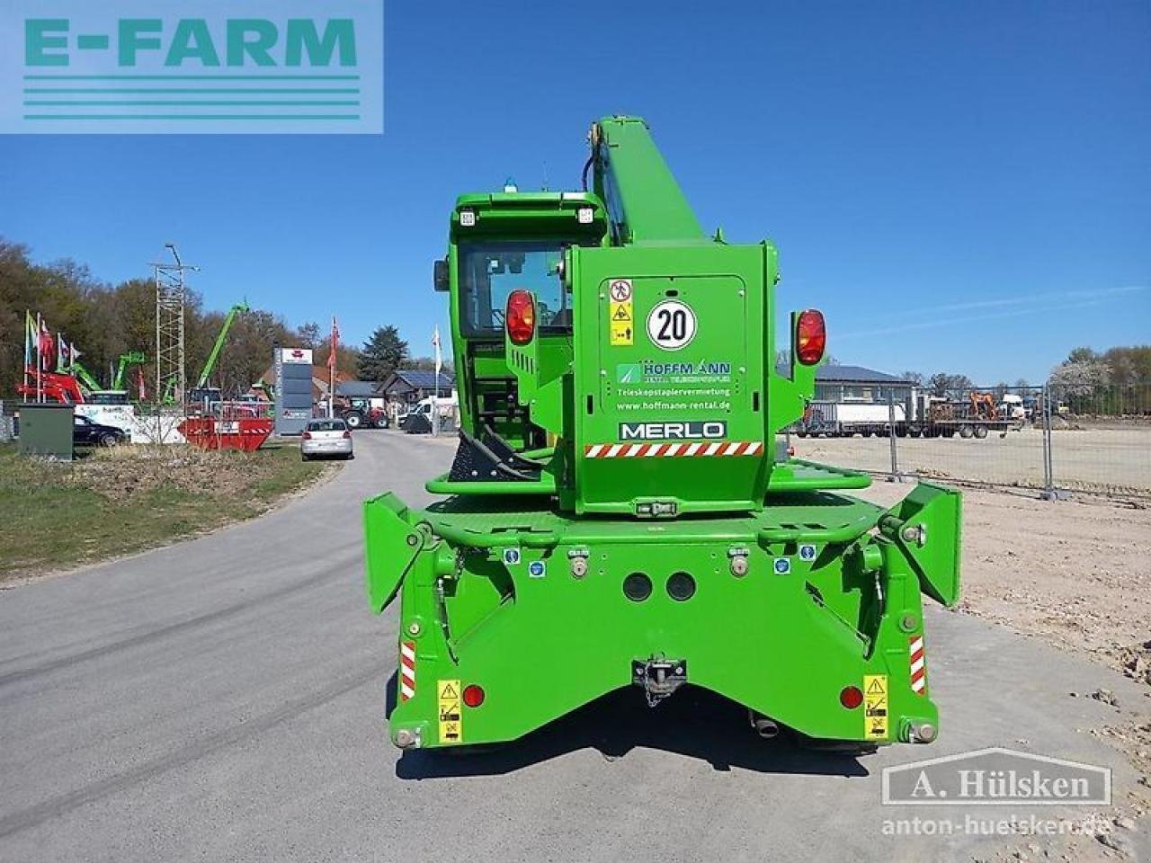 Teleskoplader of the type Merlo roto r40.18s, Gebrauchtmaschine in ROSENDAHL (Picture 8)