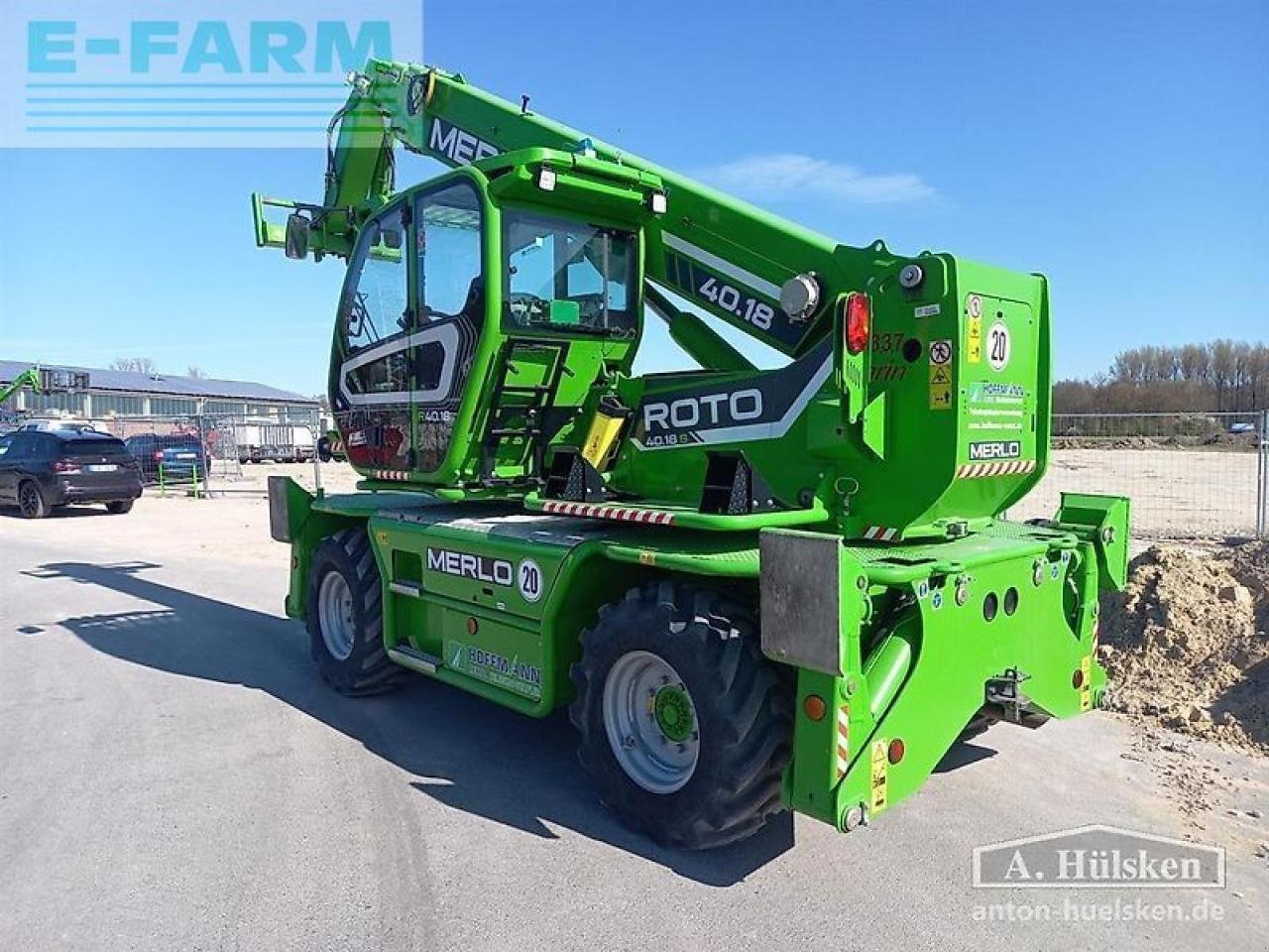 Teleskoplader of the type Merlo roto r40.18s, Gebrauchtmaschine in ROSENDAHL (Picture 9)