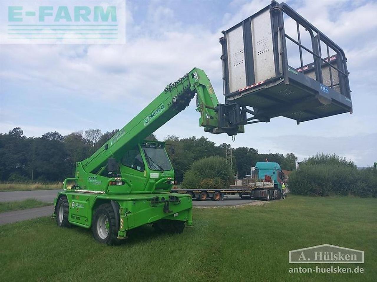 Teleskoplader του τύπου Merlo roto r40.26 mcss, Gebrauchtmaschine σε ROSENDAHL (Φωτογραφία 7)