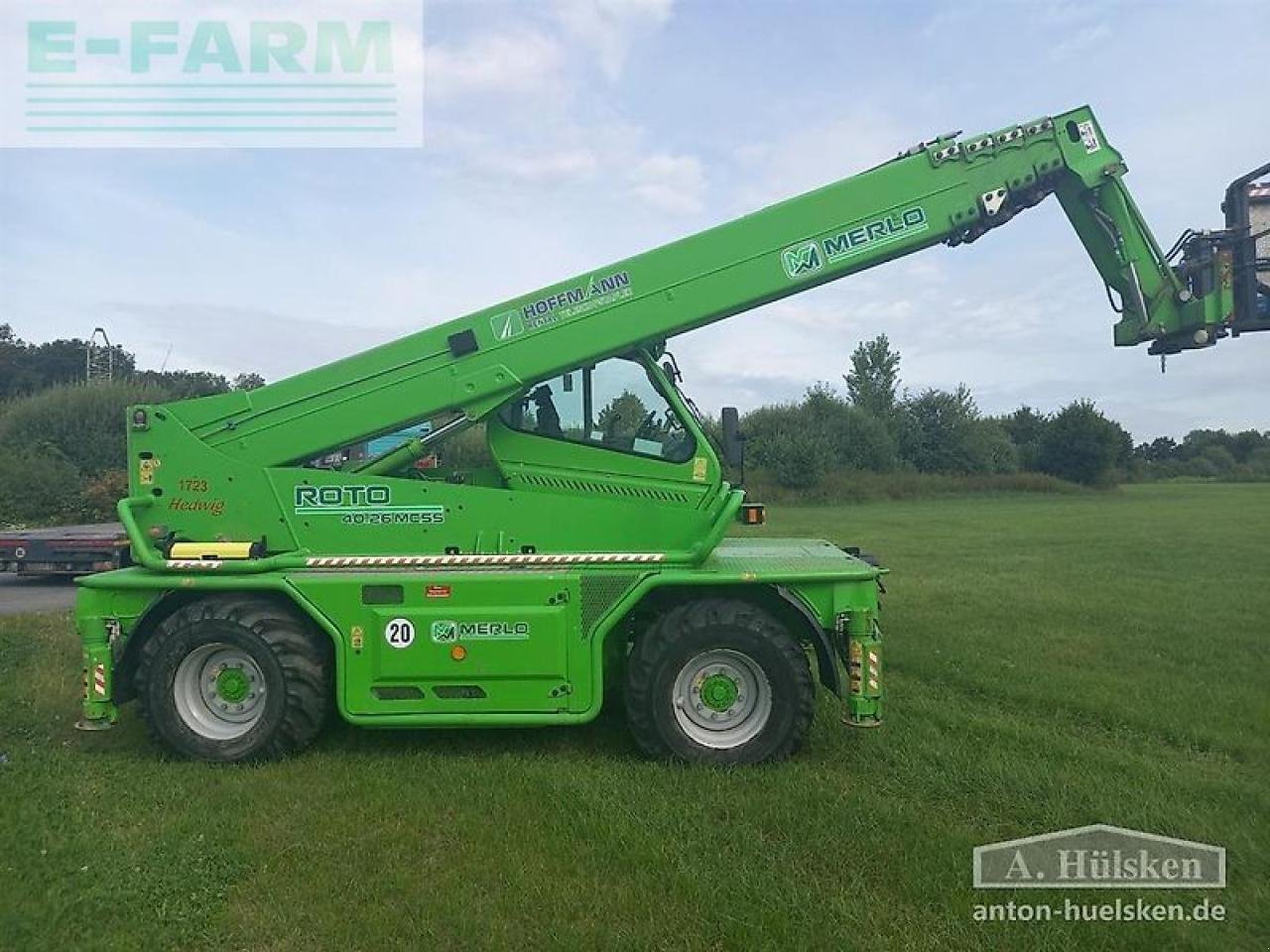 Teleskoplader του τύπου Merlo roto r40.26 mcss, Gebrauchtmaschine σε ROSENDAHL (Φωτογραφία 9)