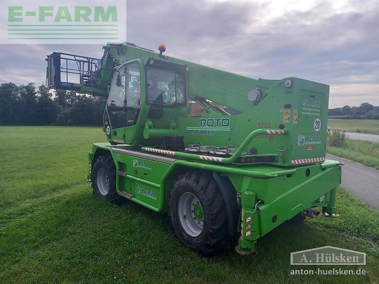 Teleskoplader του τύπου Merlo roto r40.26 mcss, Gebrauchtmaschine σε ROSENDAHL (Φωτογραφία 12)