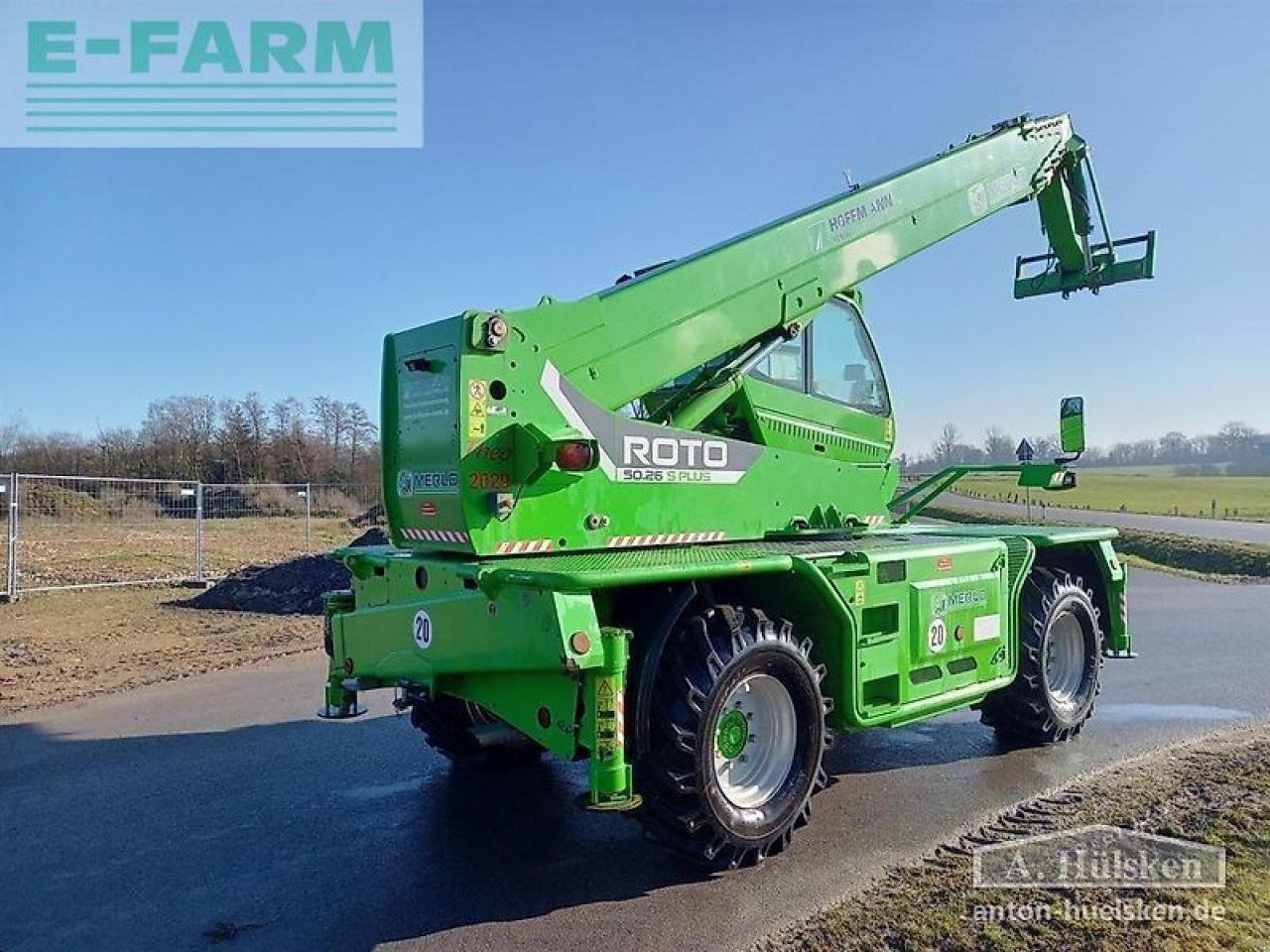 Teleskoplader типа Merlo roto r50.26 s plus, Gebrauchtmaschine в ROSENDAHL (Фотография 8)