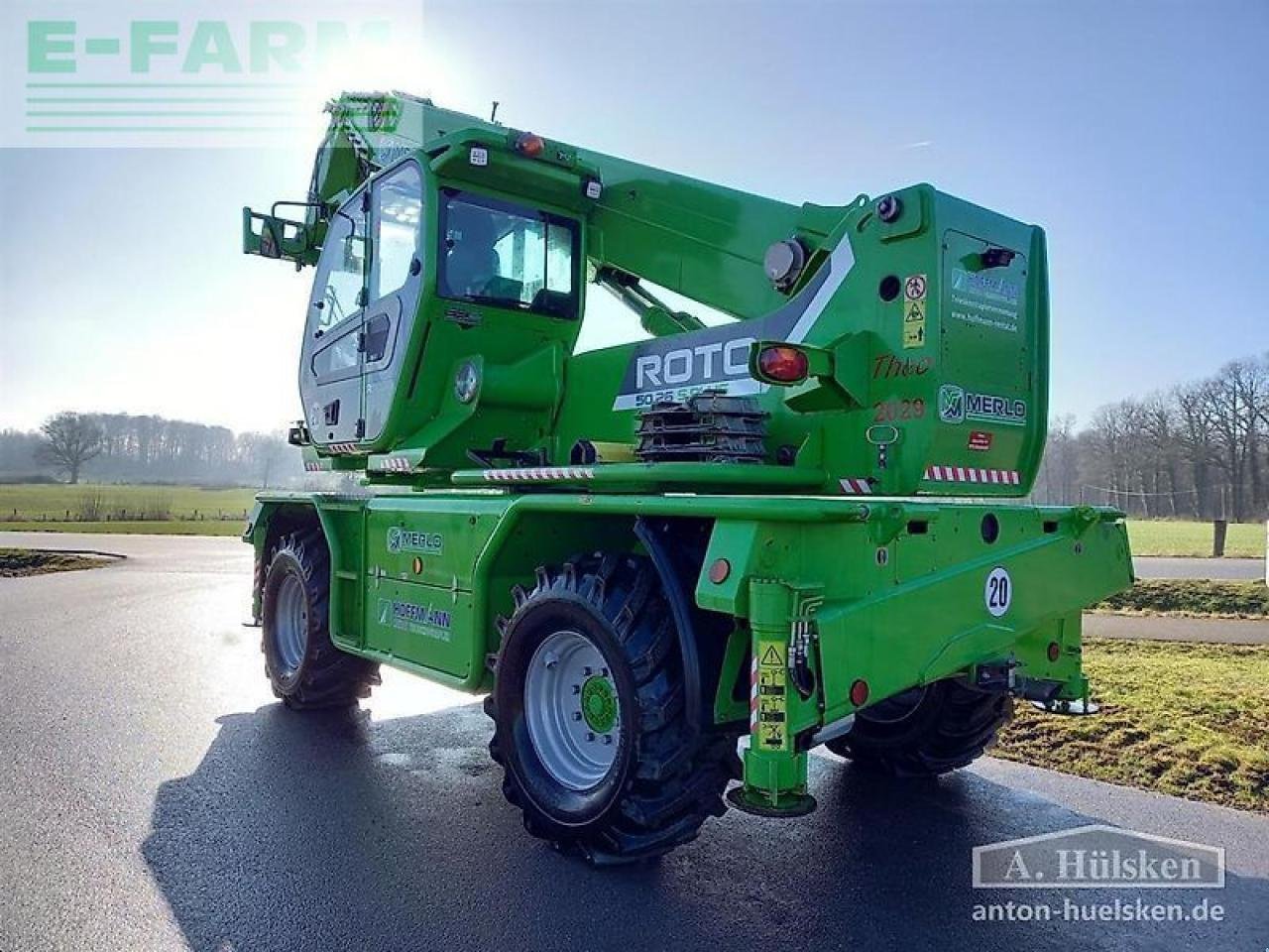 Teleskoplader типа Merlo roto r50.26 s plus, Gebrauchtmaschine в ROSENDAHL (Фотография 9)