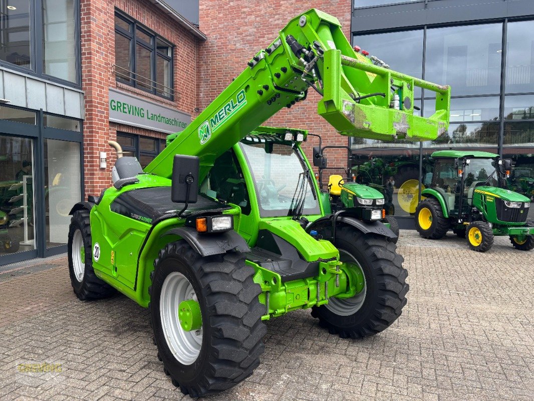 Teleskoplader des Typs Merlo TF 30.9-115 inkl. Greifschaufel / Ballengabel / Schaufel, Gebrauchtmaschine in Ahaus (Bild 3)