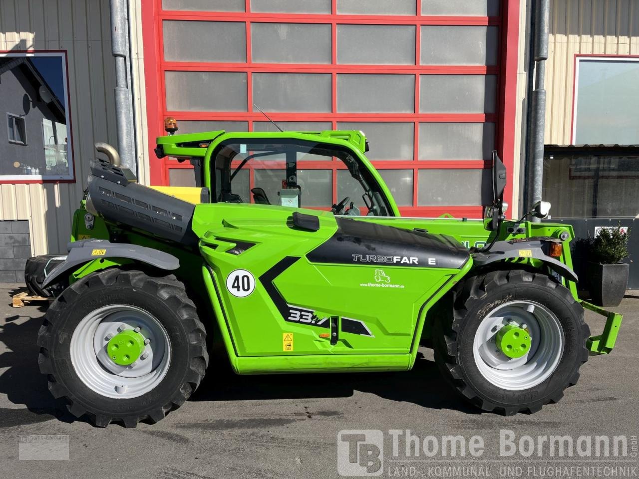 Teleskoplader des Typs Merlo TF 33.7-115, Mietmaschine in Prüm (Bild 4)