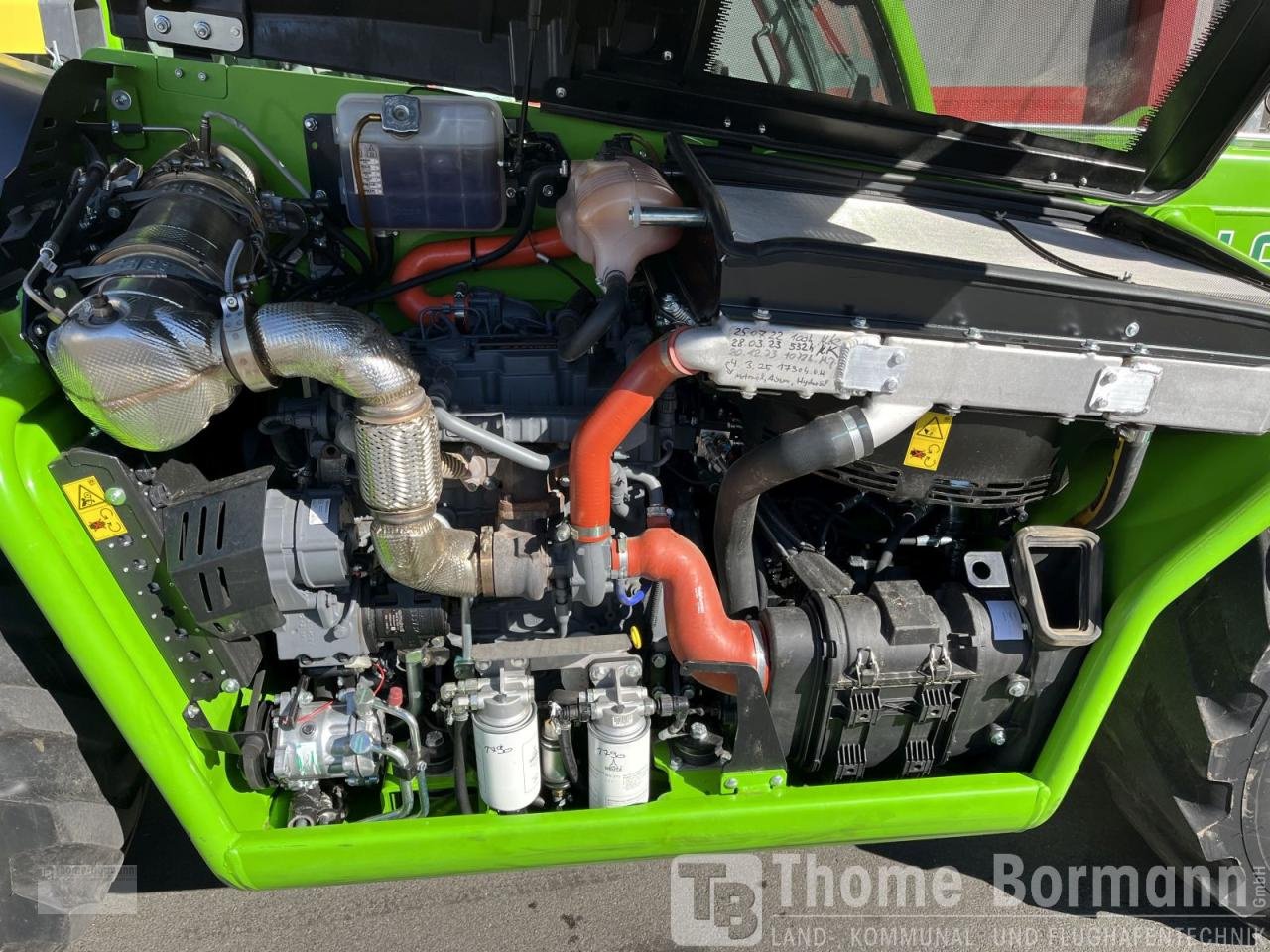 Teleskoplader des Typs Merlo TF 33.7-115, Mietmaschine in Prüm (Bild 5)