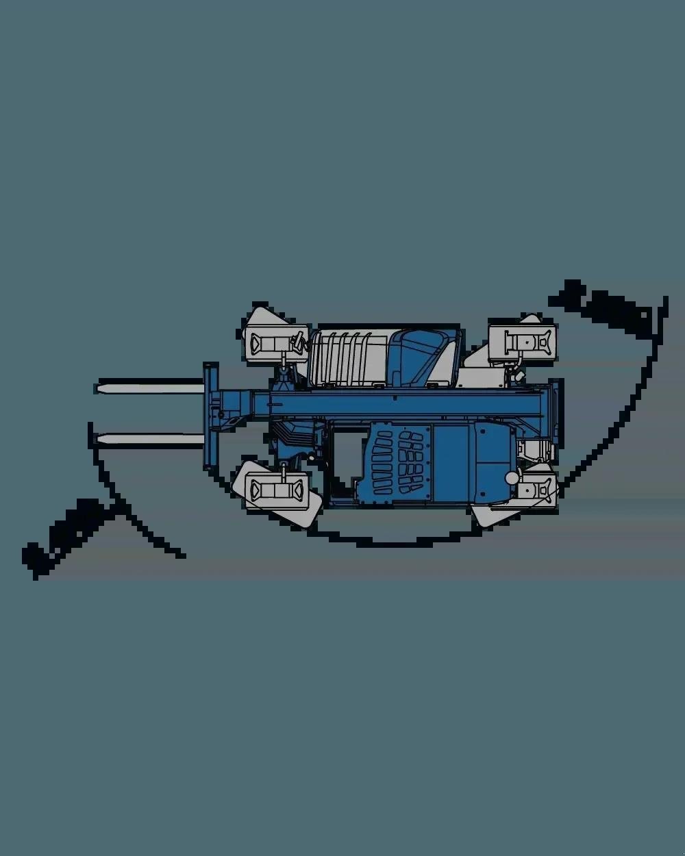 Teleskoplader vrste Merlo TF 33.7-115L, Gebrauchtmaschine v Schierling (Slika 9)