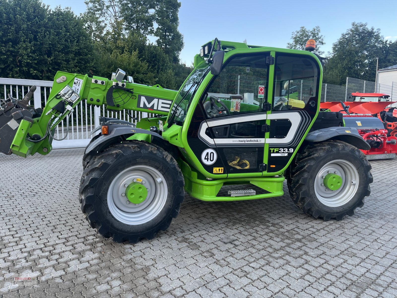 Teleskoplader του τύπου Merlo TF 33.9-140, Gebrauchtmaschine σε Mainburg/Wambach (Φωτογραφία 5)