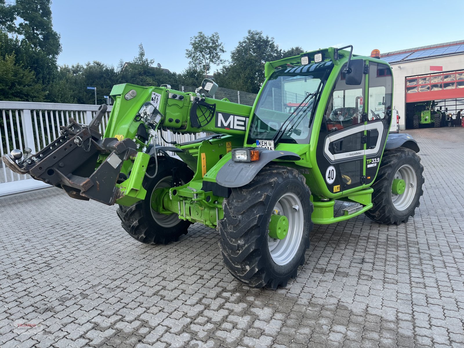 Teleskoplader του τύπου Merlo TF 33.9-140, Gebrauchtmaschine σε Mainburg/Wambach (Φωτογραφία 7)