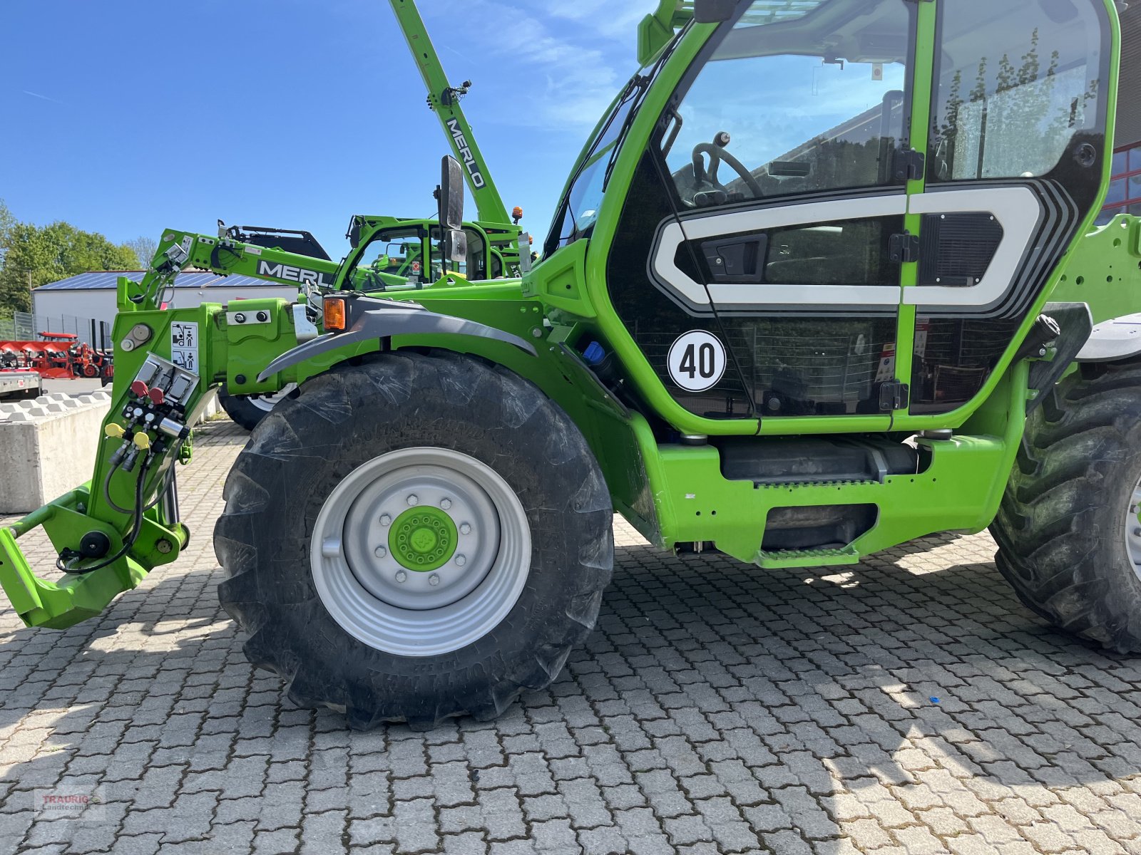 Teleskoplader tip Merlo TF 38.10-116, Gebrauchtmaschine in Mainburg/Wambach (Poză 8)