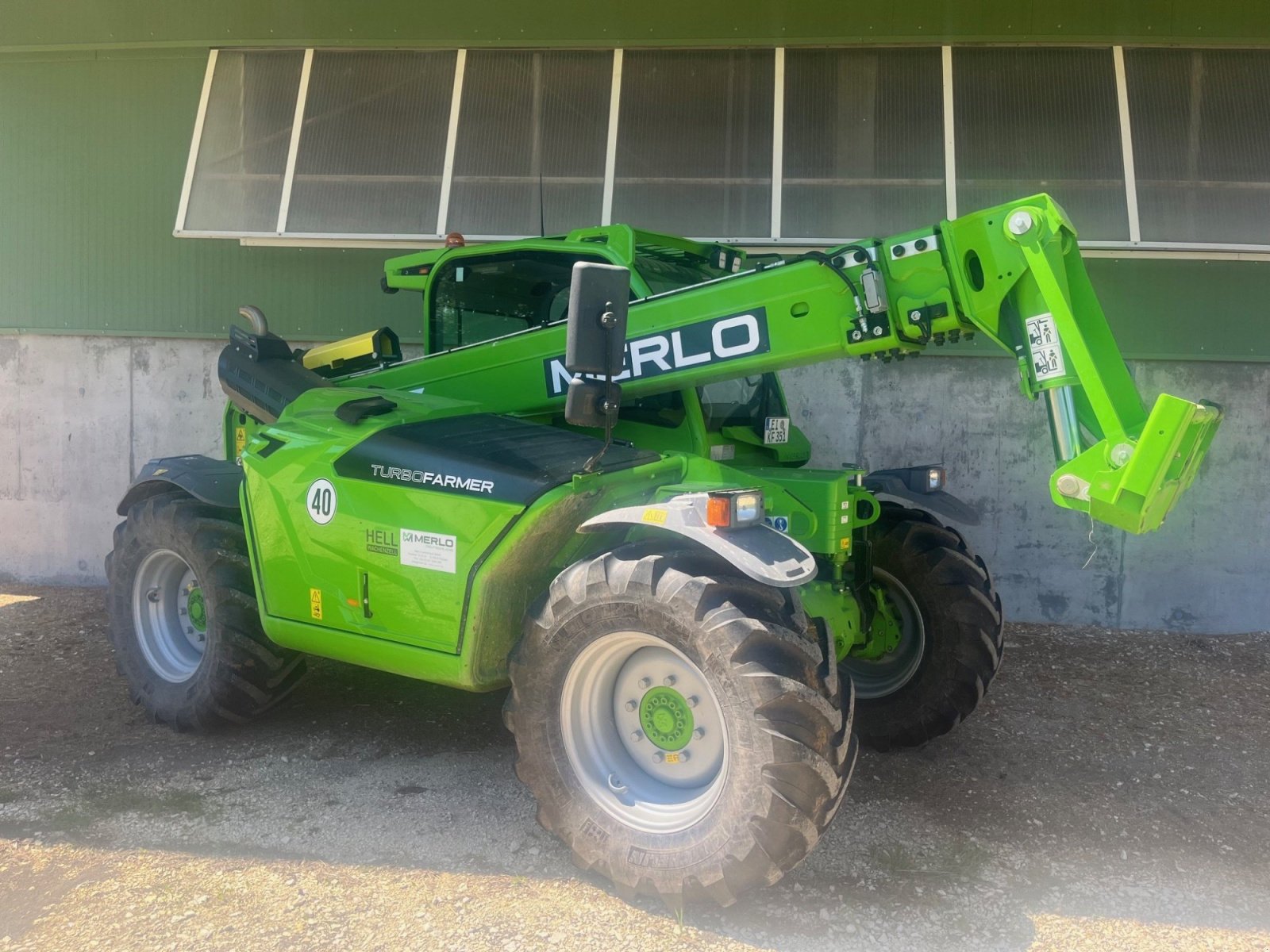 Teleskoplader του τύπου Merlo TF 38.10 - 145, Gebrauchtmaschine σε Wachenzell (Φωτογραφία 5)