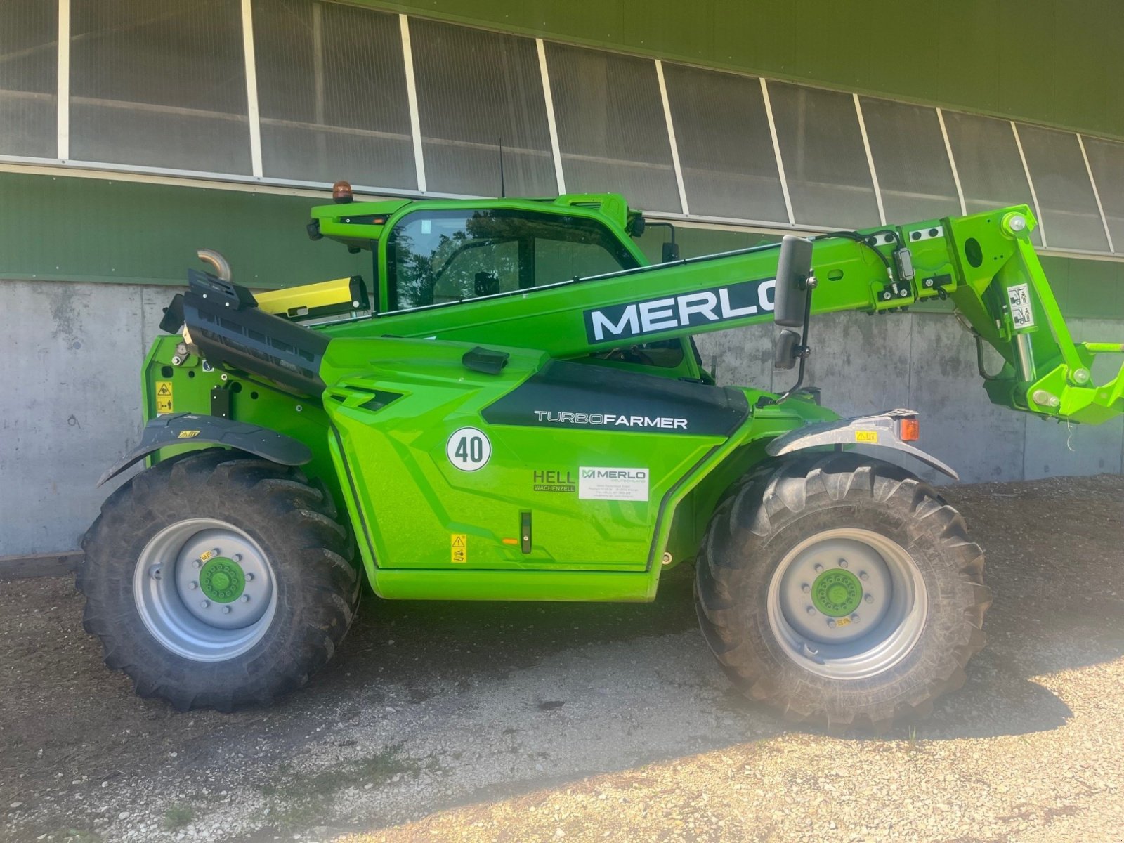 Teleskoplader του τύπου Merlo TF 38.10 - 145, Gebrauchtmaschine σε Wachenzell (Φωτογραφία 7)