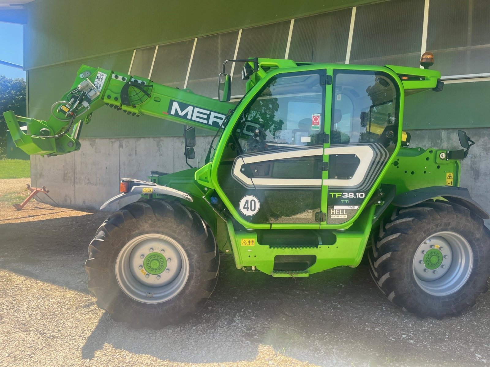 Teleskoplader του τύπου Merlo TF 38.10 - 145, Gebrauchtmaschine σε Wachenzell (Φωτογραφία 8)