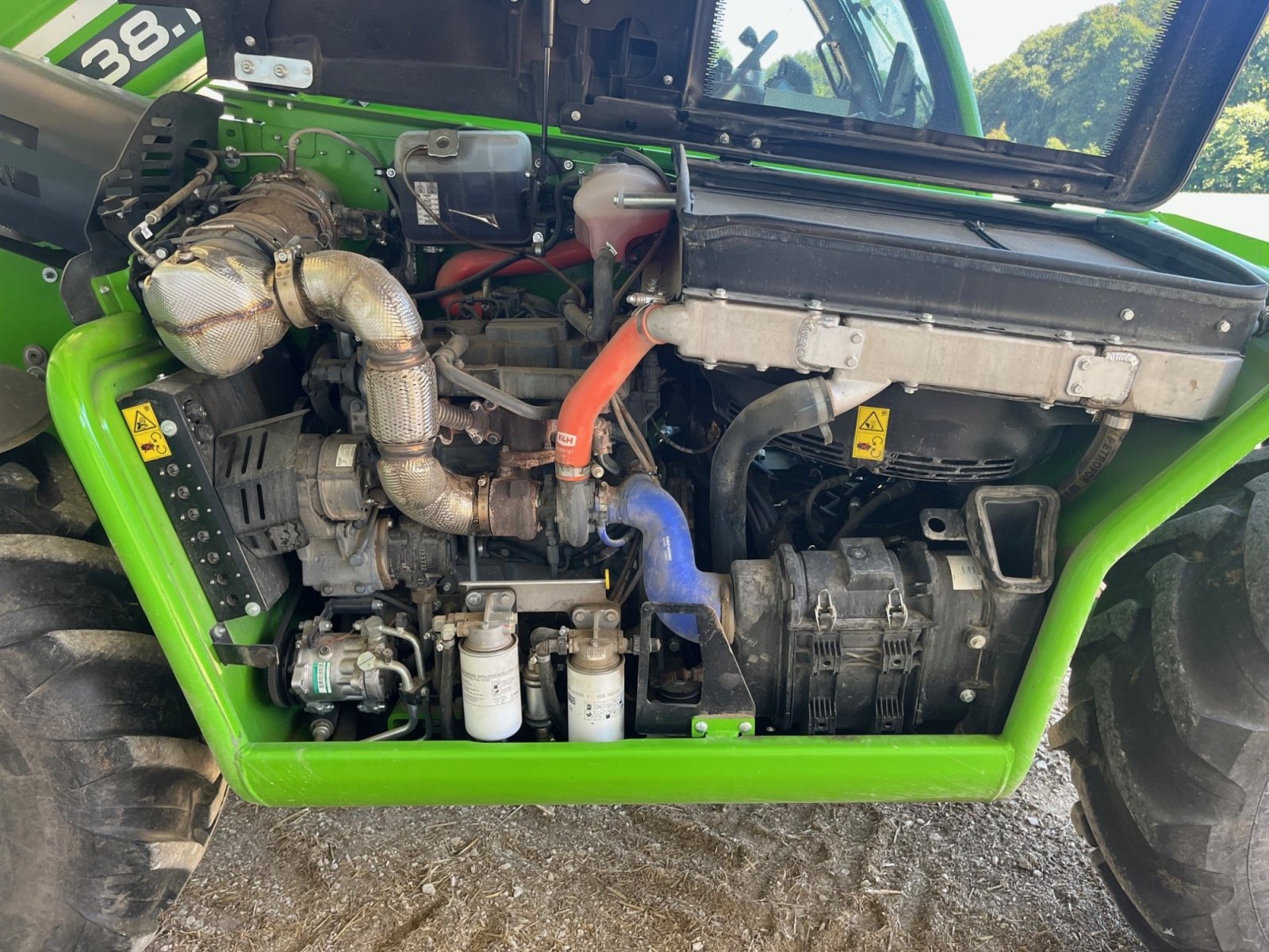 Teleskoplader του τύπου Merlo TF 38.10 - 145, Gebrauchtmaschine σε Wachenzell (Φωτογραφία 16)