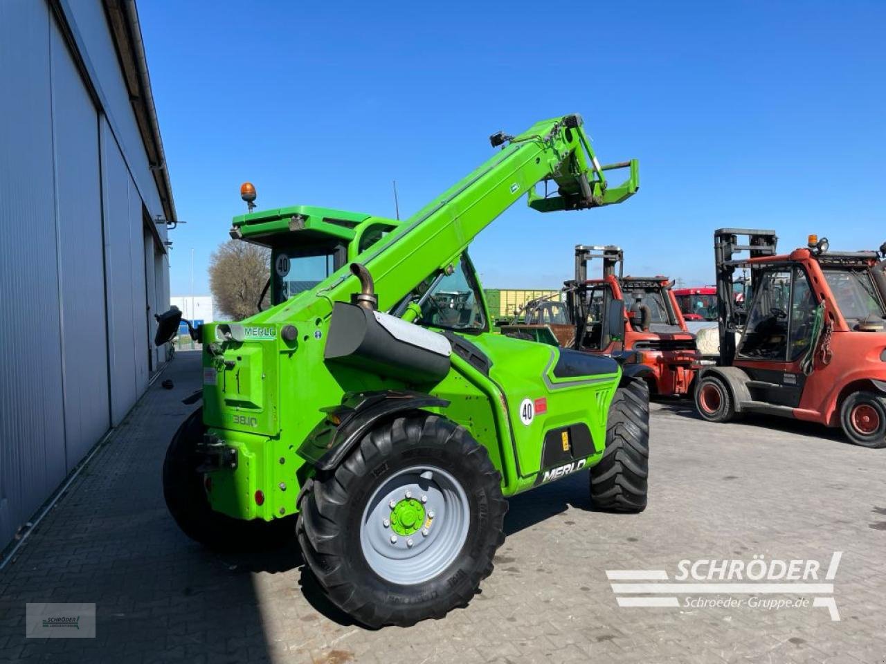 Teleskoplader του τύπου Merlo TF 38.10 CS - 156, Gebrauchtmaschine σε Wildeshausen (Φωτογραφία 3)