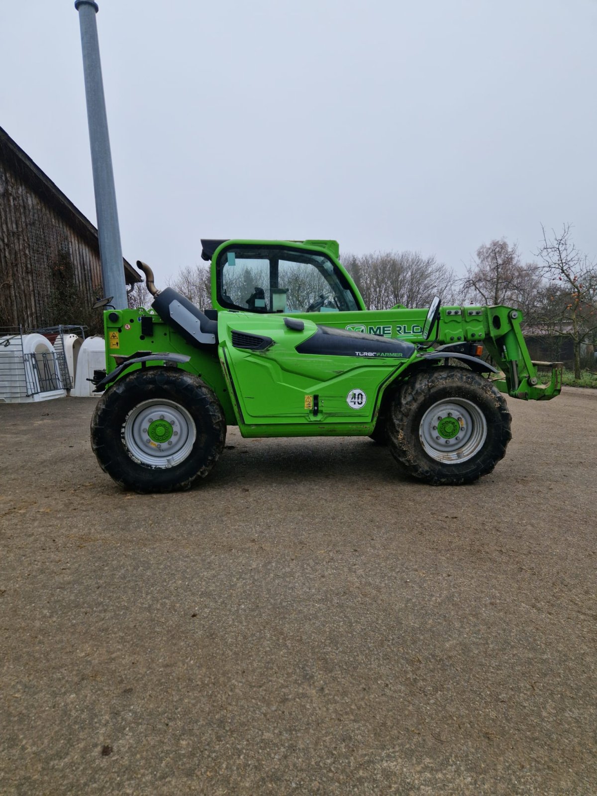 Teleskoplader типа Merlo TF 38.10 TT-120, Gebrauchtmaschine в Boxberg - Schwabhausen (Фотография 1)