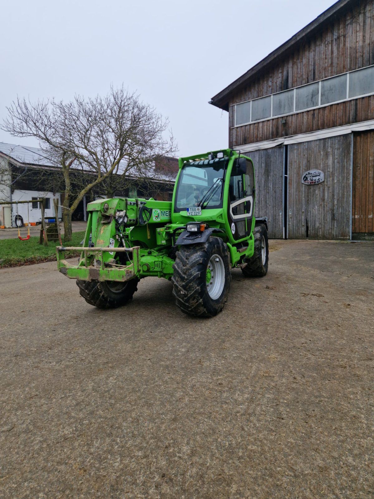 Teleskoplader типа Merlo TF 38.10 TT-120, Gebrauchtmaschine в Boxberg - Schwabhausen (Фотография 2)