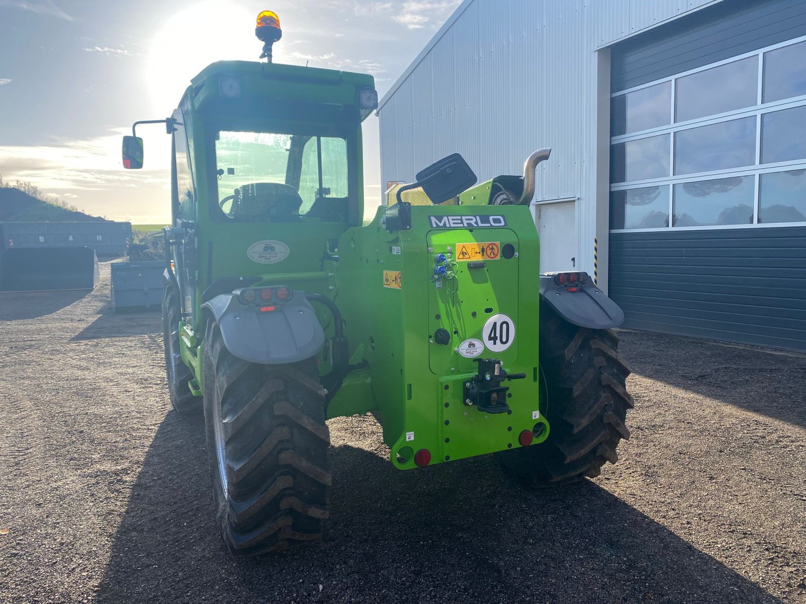 Teleskoplader of the type Merlo TF 38.10 - TT 136, Neumaschine in Klempau (Picture 3)