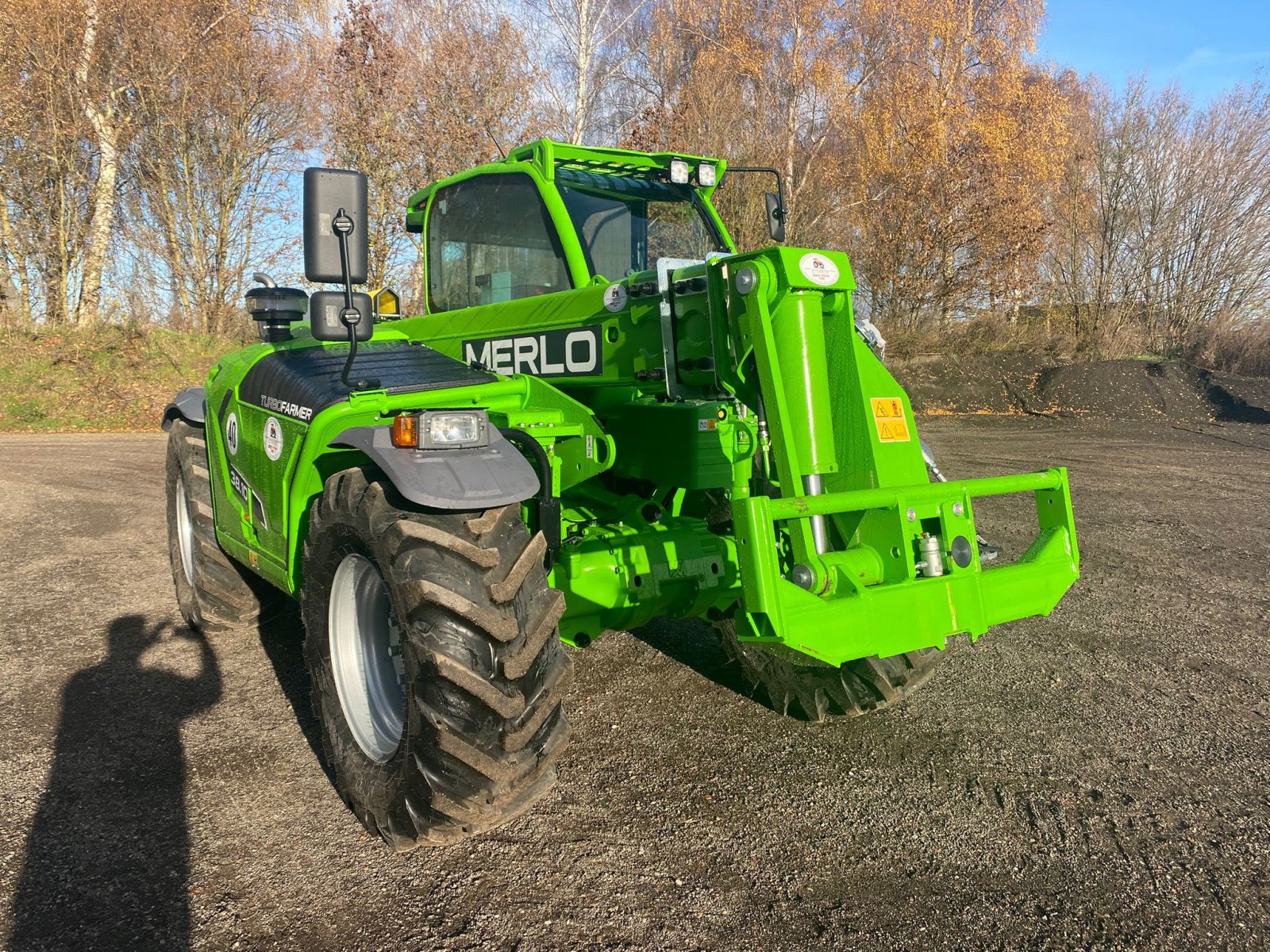 Teleskoplader of the type Merlo TF 38.10 - TT 136, Neumaschine in Klempau (Picture 7)