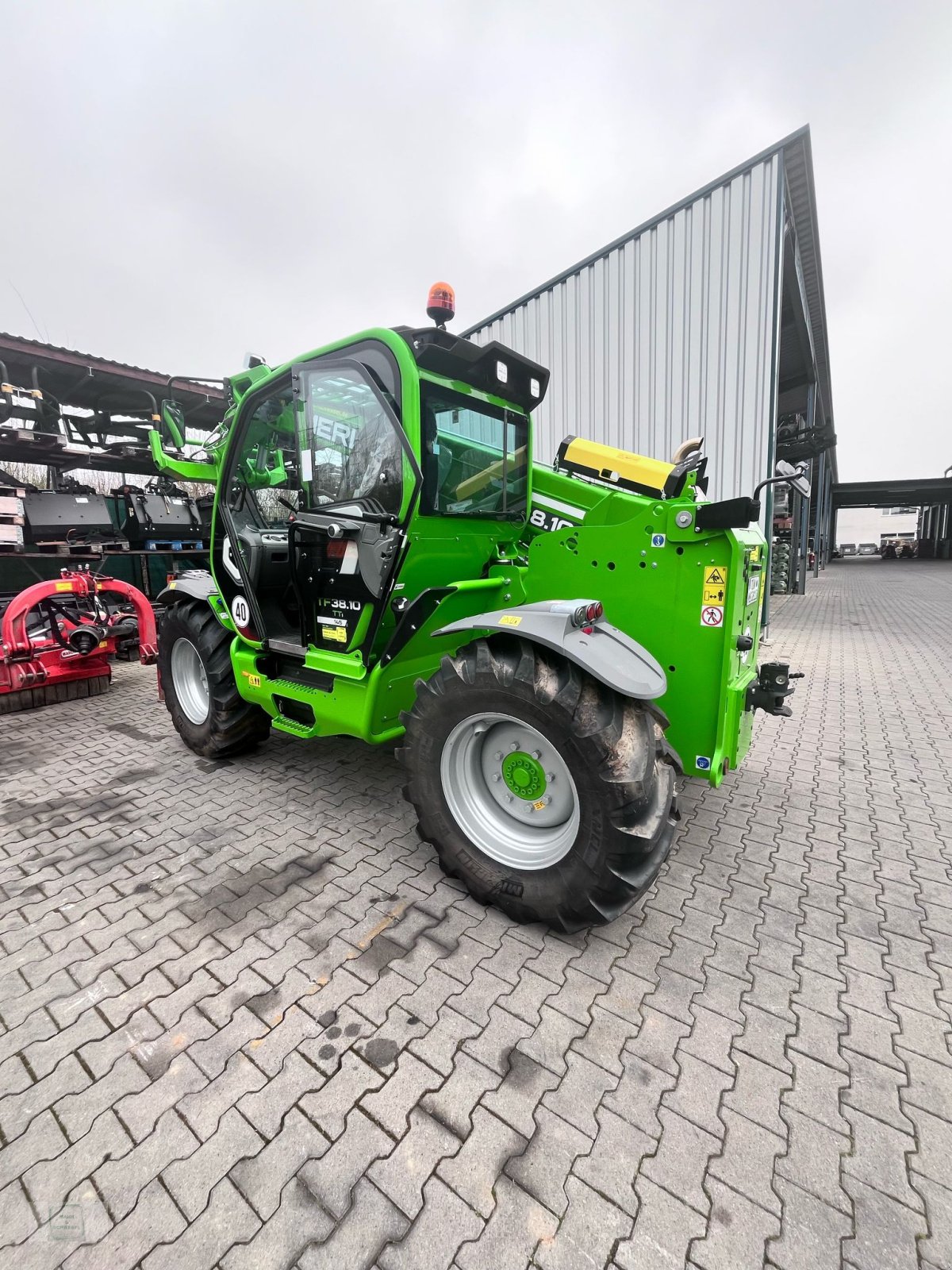 Teleskoplader del tipo Merlo TF 38.10 TT-145, Neumaschine In Gross-Bieberau (Immagine 3)