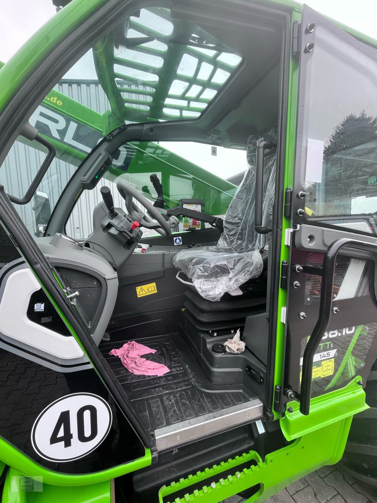 Teleskoplader del tipo Merlo TF 38.10 TT-145, Neumaschine In Gross-Bieberau (Immagine 4)