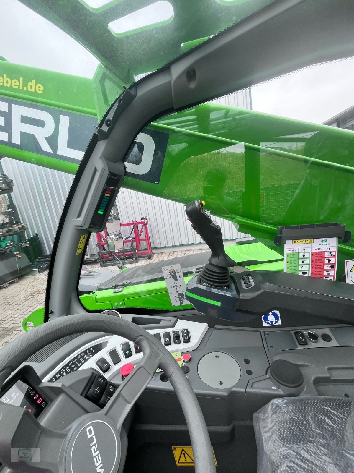 Teleskoplader del tipo Merlo TF 38.10 TT-145, Neumaschine In Gross-Bieberau (Immagine 5)