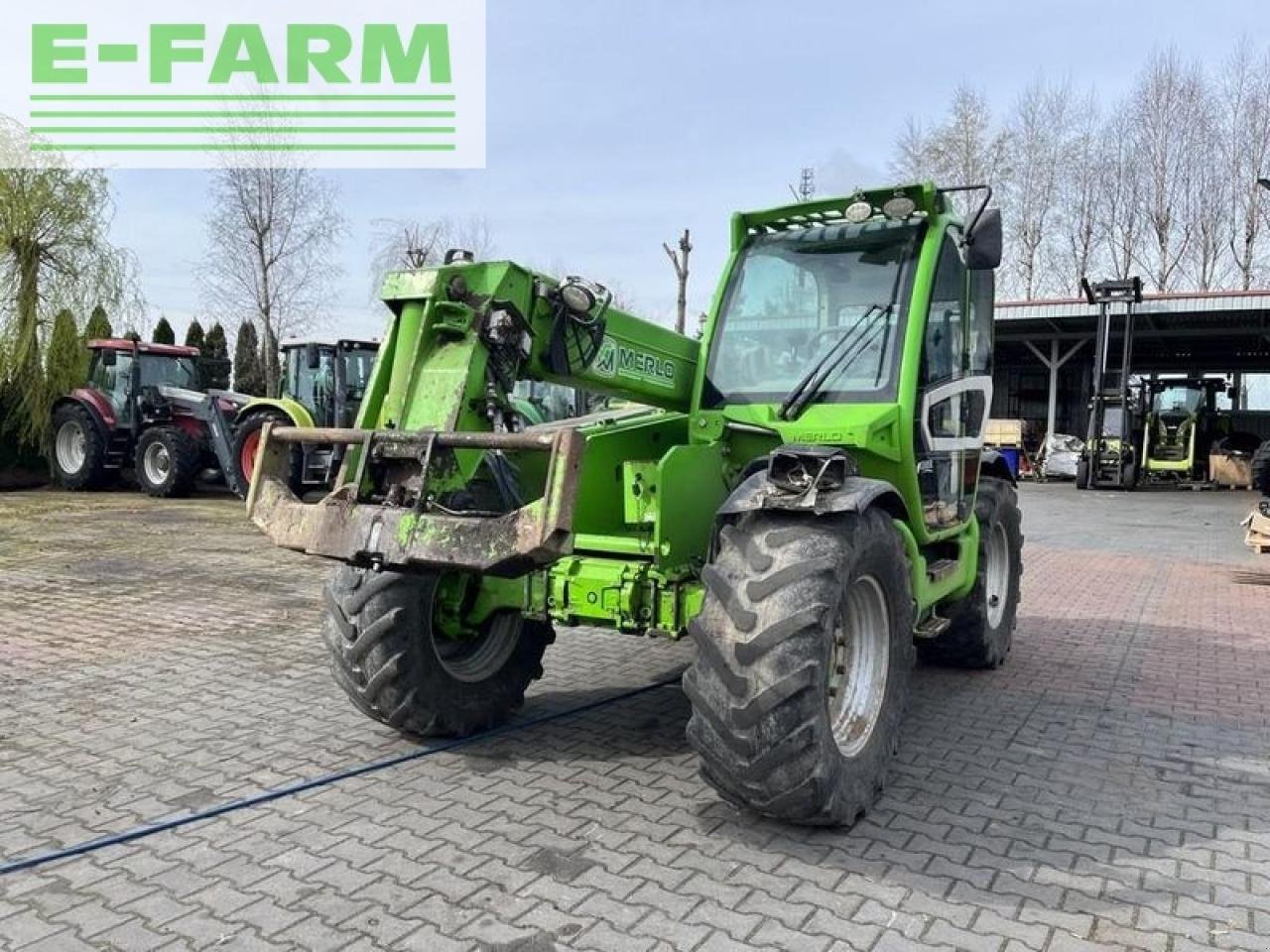 Teleskoplader tip Merlo tf 38.7 cs-120 turbofarmer, Gebrauchtmaschine in DAMAS?AWEK (Poză 2)
