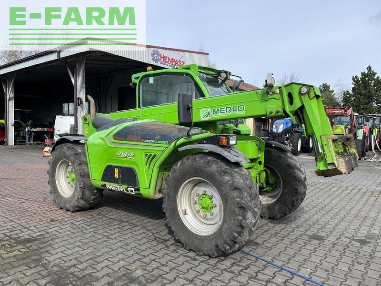 Teleskoplader tip Merlo tf 38.7 cs-120 turbofarmer, Gebrauchtmaschine in DAMAS?AWEK (Poză 4)