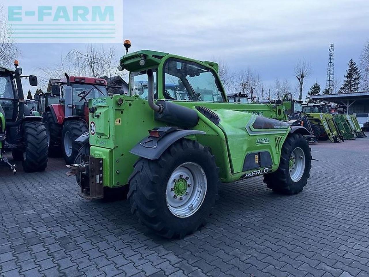 Teleskoplader typu Merlo tf 38.7 cs-120 turbofarmer, Gebrauchtmaschine w DAMAS?AWEK (Zdjęcie 5)