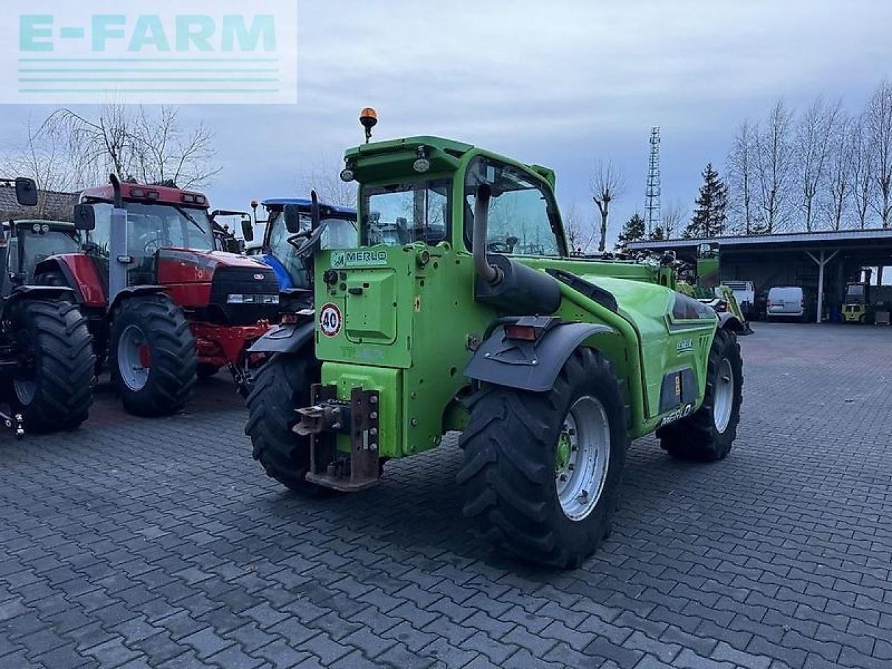 Teleskoplader typu Merlo tf 38.7 cs-120 turbofarmer, Gebrauchtmaschine w DAMAS?AWEK (Zdjęcie 7)
