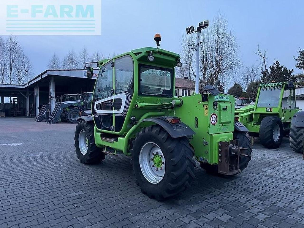 Teleskoplader typu Merlo tf 38.7 cs-120 turbofarmer, Gebrauchtmaschine w DAMAS?AWEK (Zdjęcie 8)