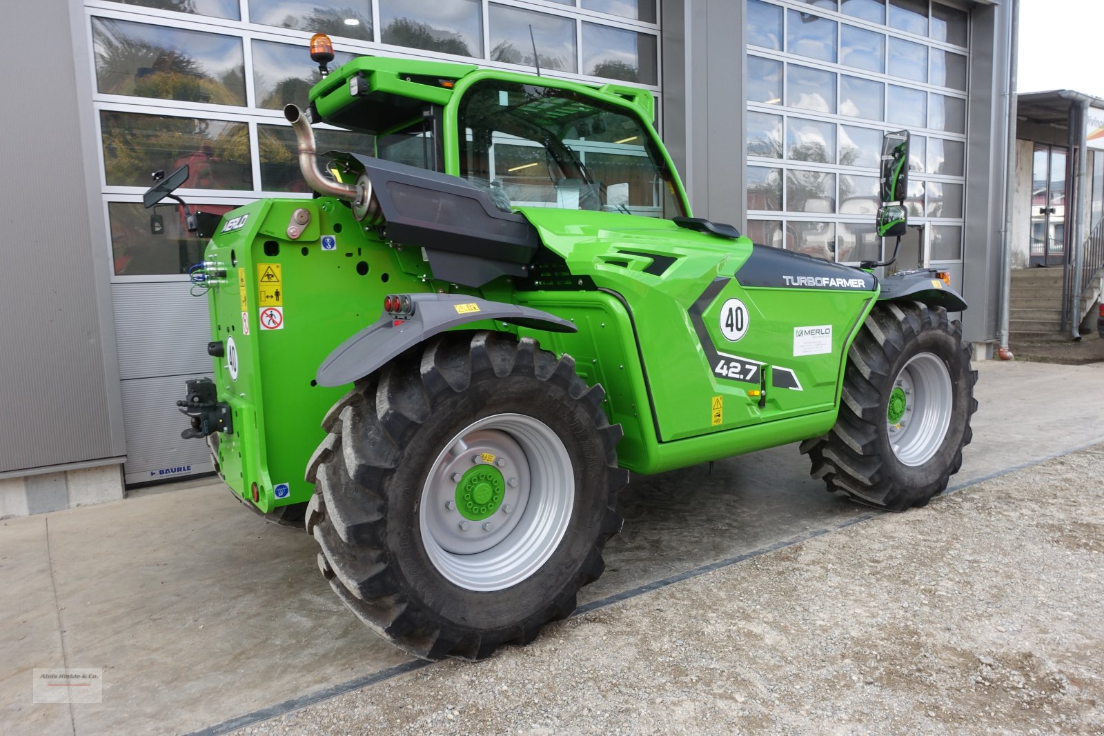 Teleskoplader des Typs Merlo TF 42.7-116, Neumaschine in Tapfheim (Bild 8)