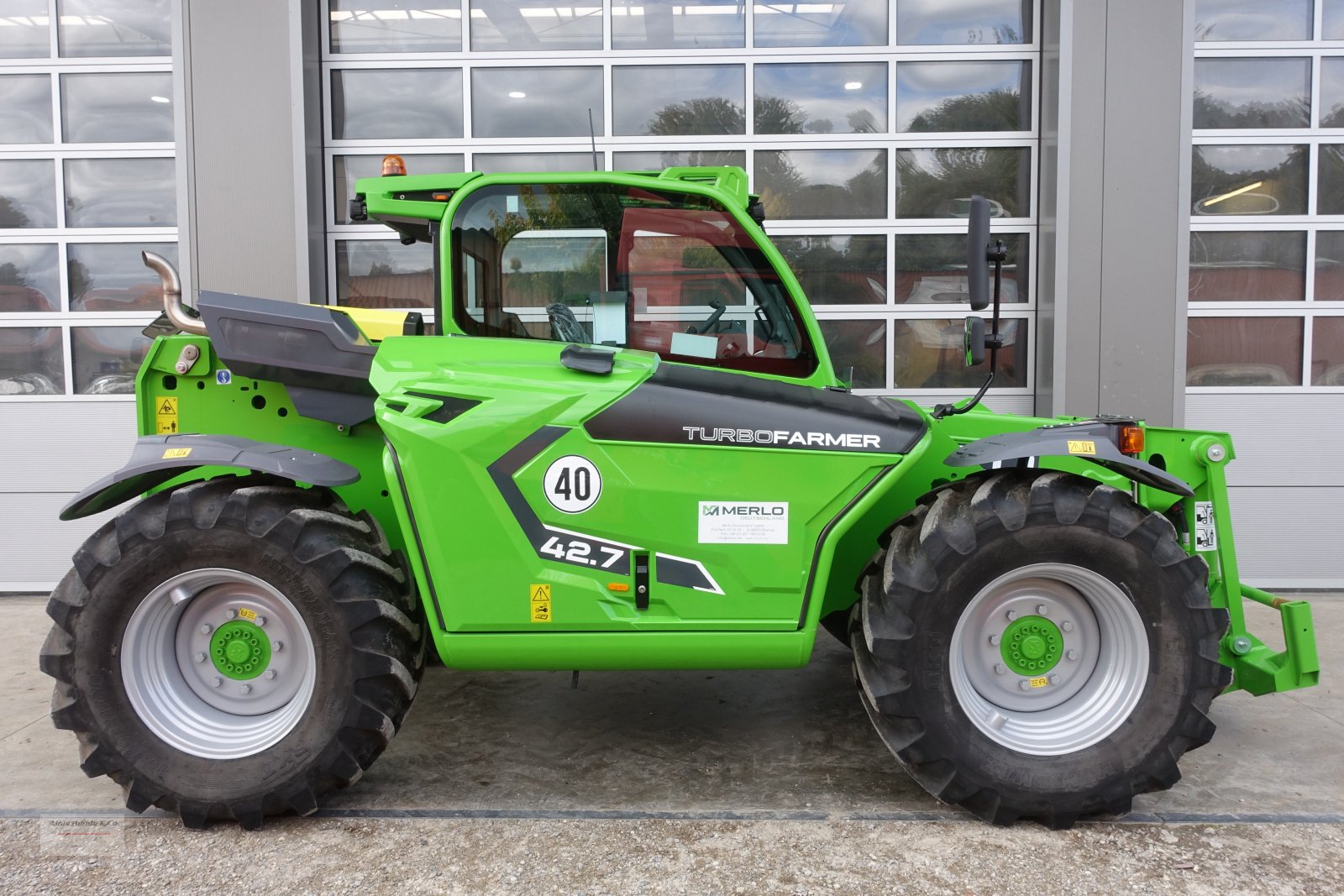 Teleskoplader des Typs Merlo TF 42.7-116, Neumaschine in Tapfheim (Bild 9)