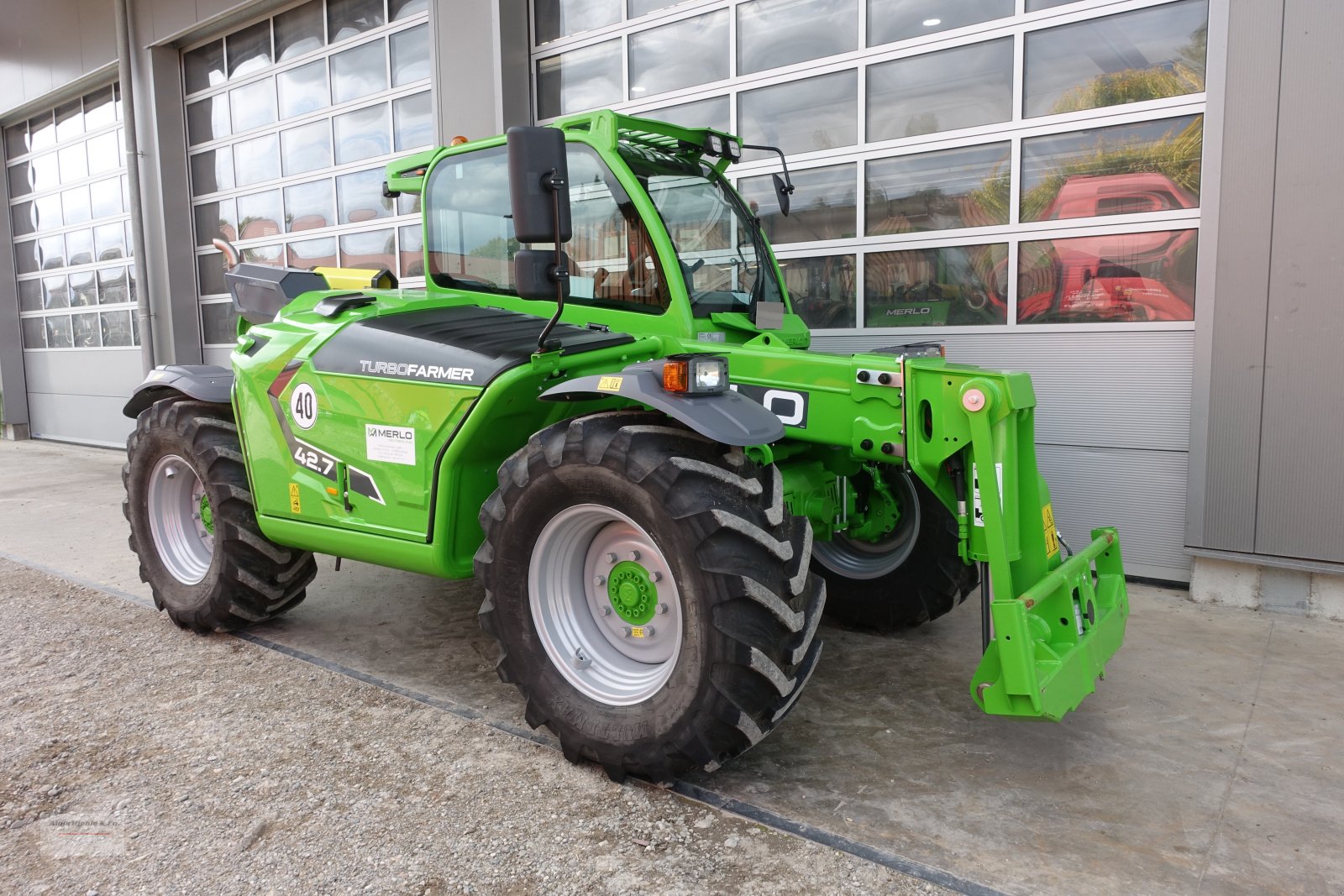 Teleskoplader des Typs Merlo TF 42.7-116, Neumaschine in Tapfheim (Bild 10)