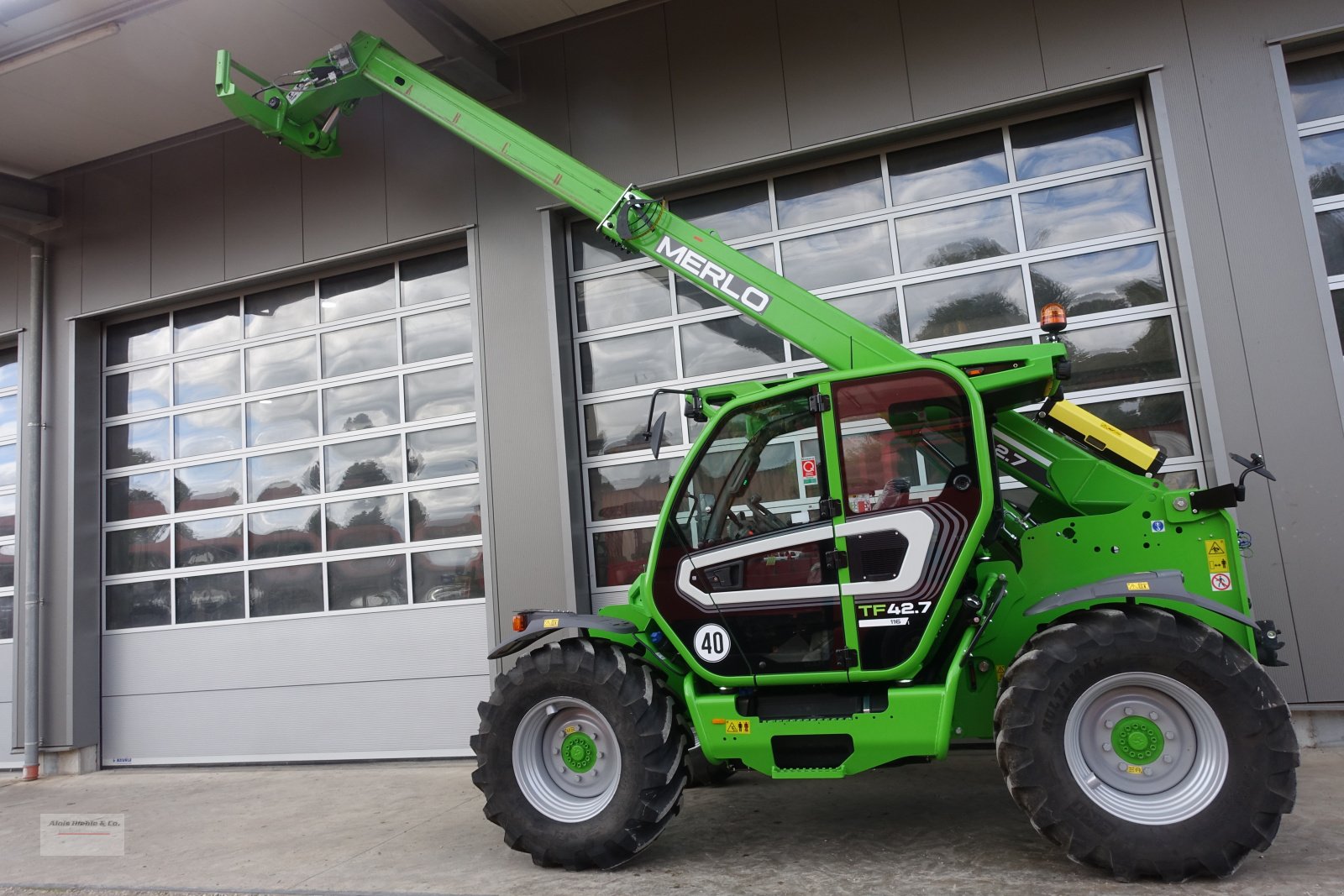 Teleskoplader des Typs Merlo TF 42.7-116, Neumaschine in Tapfheim (Bild 14)