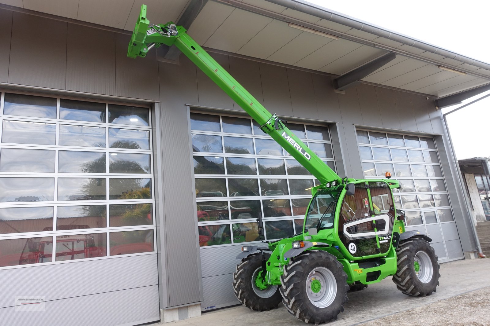 Teleskoplader des Typs Merlo TF 42.7-116, Neumaschine in Tapfheim (Bild 15)