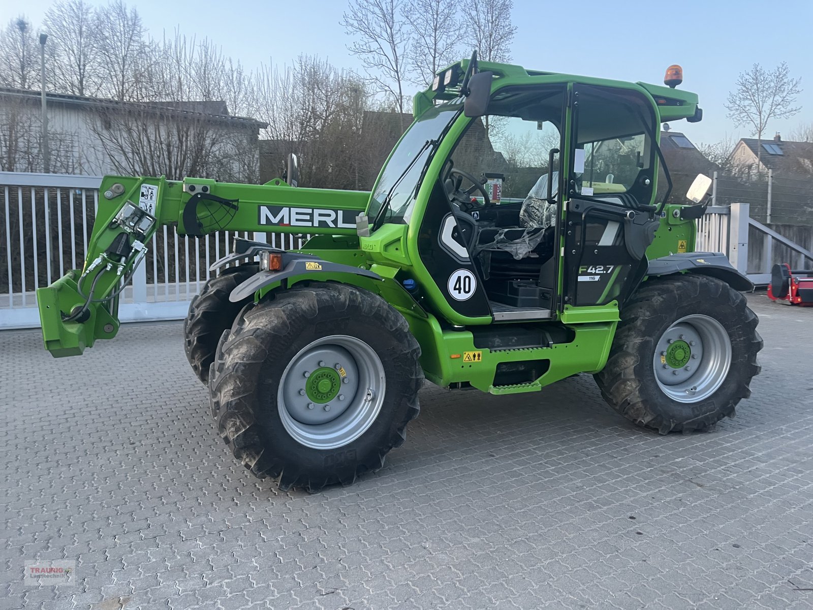 Teleskoplader tip Merlo TF 42.7-116, Gebrauchtmaschine in Mainburg/Wambach (Poză 3)