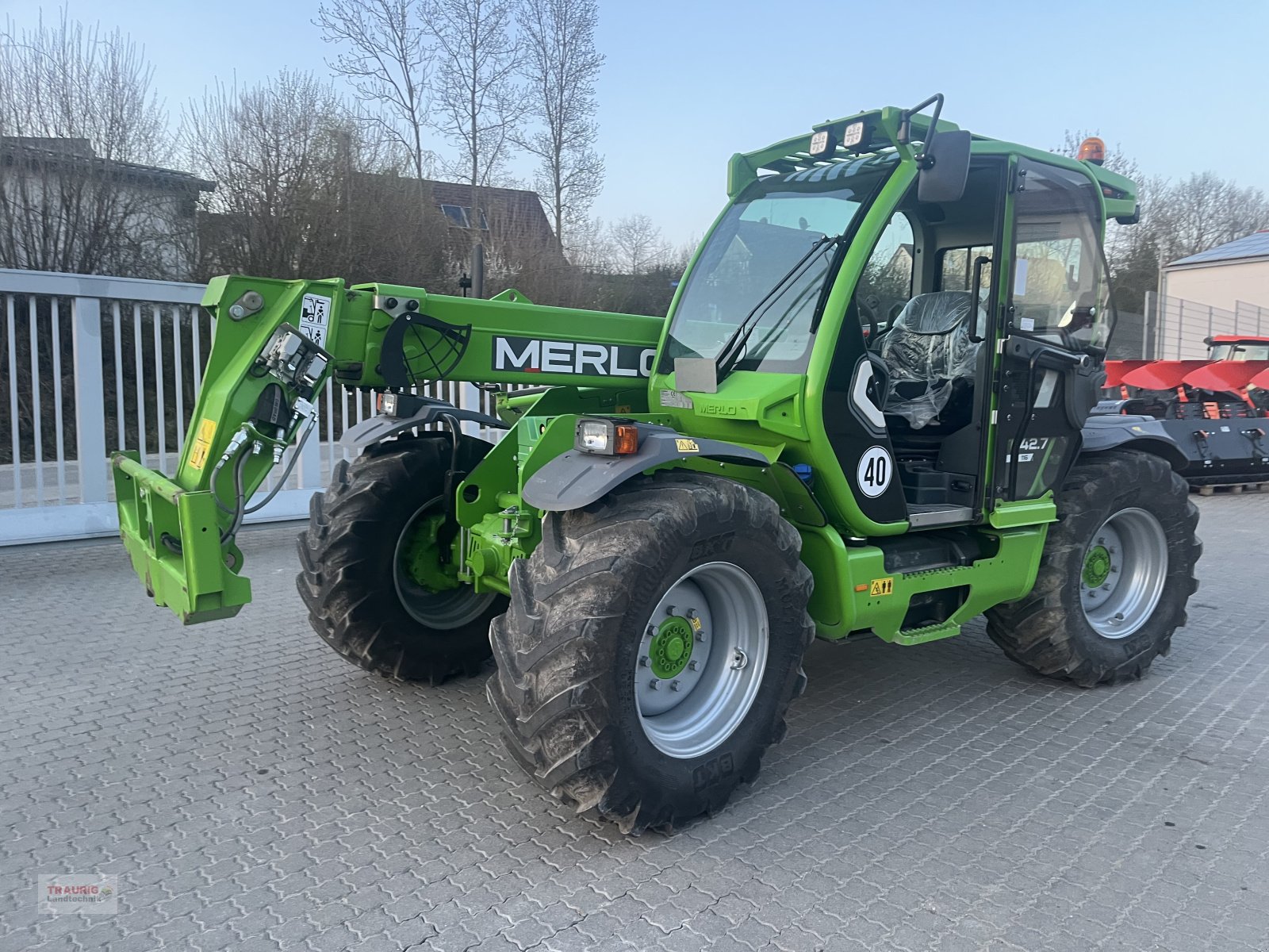 Teleskoplader tip Merlo TF 42.7-116, Gebrauchtmaschine in Mainburg/Wambach (Poză 4)