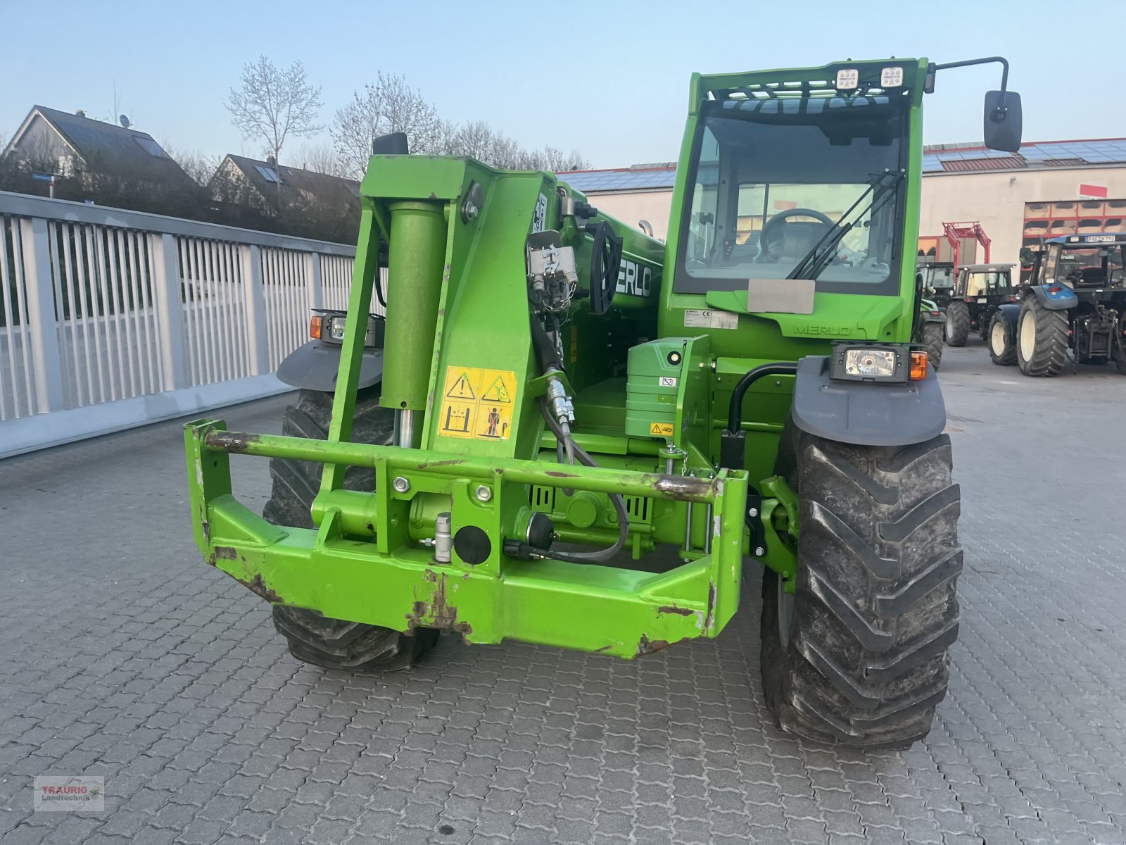 Teleskoplader tip Merlo TF 42.7-116, Gebrauchtmaschine in Mainburg/Wambach (Poză 7)